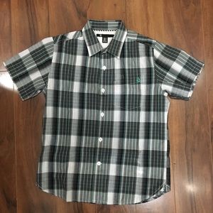 Volcom button up short sleeve shirt